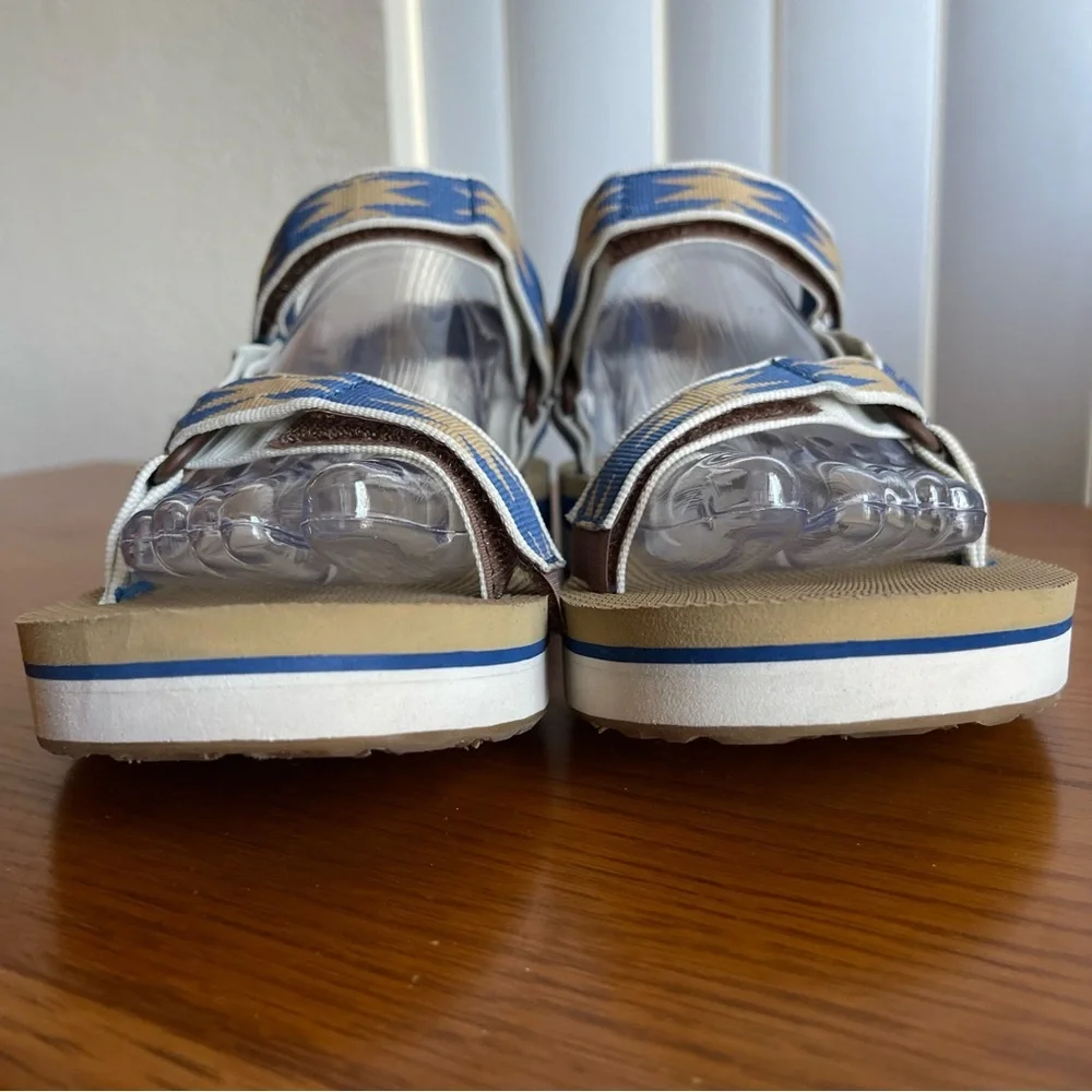 Teva Midform Universal Halcon Blue/Tan Sandal Size 8 - Picture 7 of 16
